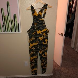 Fashion Nova Army Overalls